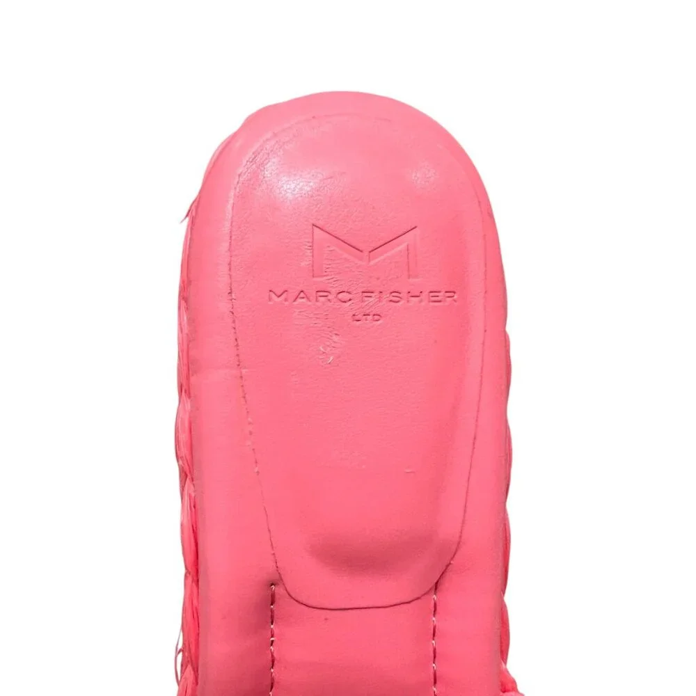 NWOT Marc Fisher Priya Women's Platform Slides in Medium Pink size 8.5 - Picture 5 of 9